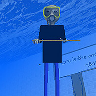Game Baldis Basics Water Cave Challenge mod